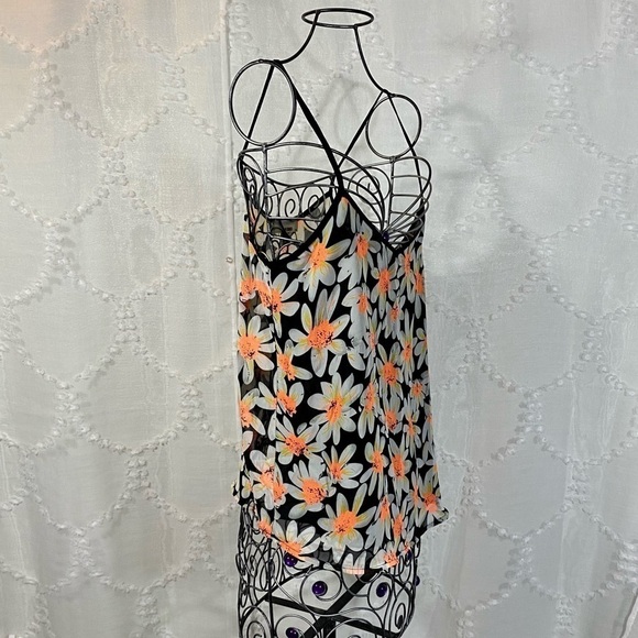 Sans Souci Daisy print Cami Size M - Picture 2 of 5